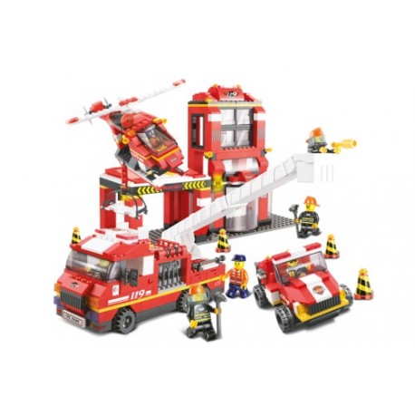 Caserne des pompiers FIRE ALARM Firefighter mass dispatch SLUBAN - Produit neuf -