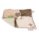 Doudou Emma beige et marron brodé radis NOUKIES - Produit neuf -