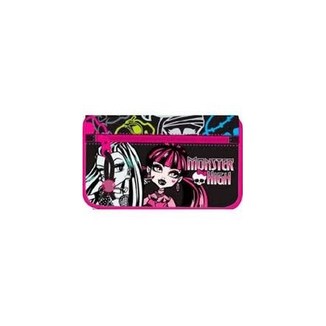 Trousse plate rentrée scolaire MONSTER HIGH SAFTA - NEUF -