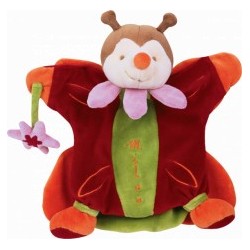 Marionnette Miloo le papillon DC1561 DOUDOU ET COMPAGNIE