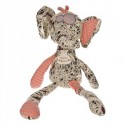 Doudou pantin Bobine l'éléphant des Bric à brac orange 40 cm HO2025 HISTOIRE D'OURS