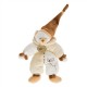 Doudou pantin ours bonnet noeud écru beige marron BN304 BABYNAT