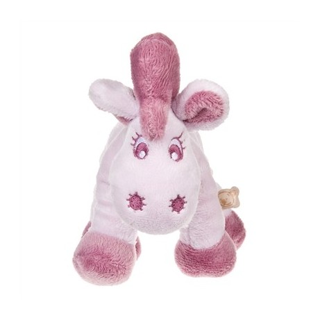 Peluche cheval parme Jack 15 cm NOUKIES