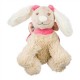 Doudou peluche chien Scuba écru 13 cm NOUKIES