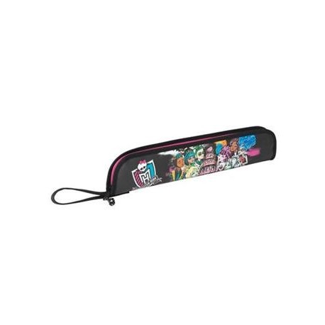 Grande trousse longue flûte rentrée scolaire MONSTER HIGH 1600 SAFTA - NEUF -