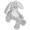 Doudou pantin lapin gris 27 cm HO1985 HISTOIRE D'OURS