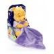 Doudou Winnie mouchoir brille dans la nuit DISNEY 