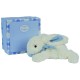 Doudou peluche lapin bleu PM les bonbons DC1238 DOUDOU ET COMPAGNIE 