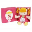 Doudou poupée demoiselle de doudou MM rose DC2177 DOUDOU ET COMPAGNIE