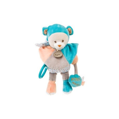 Doudou pantin activité ours Capucin 35 cm BN713 BABYNAT