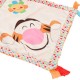  Doudou plat carré Tigrou good morning imprimé fleur DISNEY BABY NICOTOY