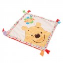  Doudou plat carré Winnie good morning imprimé fleur DISNEY BABY NICOTOY