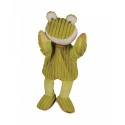 Doudou grenouille verte marionnette les Doubambins BABYNAT