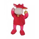 Baby Nat ' doudou vache rose marionnette les Doubambins