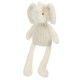 Doudou peluche pantin éléphant longues jambes écru crème 40 cm NICOTOY