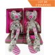 Lot de 2 Bobine le chat des Bric à brac rose 40 cm HO2025 HISTOIRE D'OURS