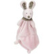 Doudou lapin rose sur carré my friend Bunny NICOTOY