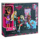 MONSTER HIGH Cafet Coffee House Café avec poupée Clawdeen Wolf