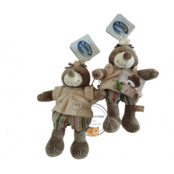 Noukie's lot de 2 peluches Emma 15 cm