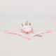 Doudou et Compagnie - Collection "Lucie La Licorne" - Doudou Rose et Or