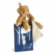 Doudou et compagnie Tiwipi Ours avec mouchoir - Beige