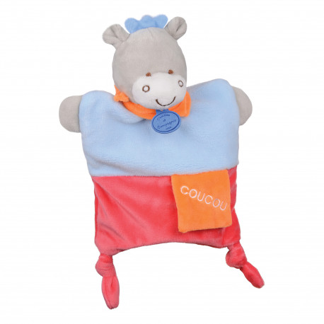 Doudou et compagnie marionnette "Petit secrets" - multicolore - 25 cm