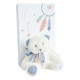 Doudou et compagnie doudou attrape-rêves ours blanc et bleu ciel