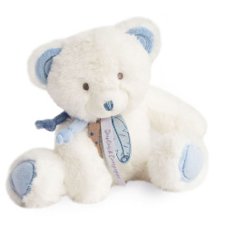 Doudou et compagnie doudou attrape-rêves ours blanc et bleu ciel