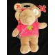 Doudou souris peluche copain des bois capuche rose motif oiseau NICOTOY - NEUF -  ﻿