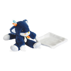 Doudou et compagnie doudou peluche "Tiwipi" - bleu