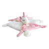 Doudou et compagnie doudou Collection "Lucie La Licorne" - Doudou Rose