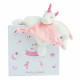 Doudou et compagnie doudou Collection "Lucie La Licorne" - Doudou Rose