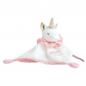 Doudou et Compagnie - Collection "Lucie La Licorne" - Doudou Rose et Or